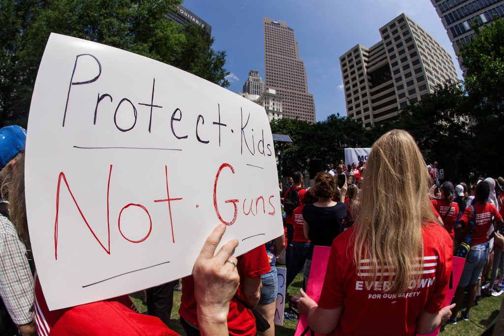 bigstock protest gun control kids guns