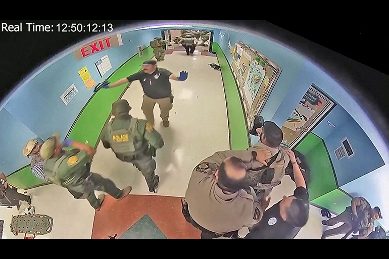 Uvalde school shooting police response