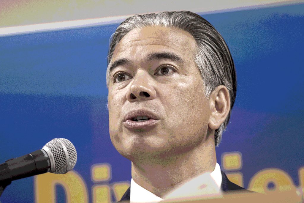 California Attorney General Rob Bonta