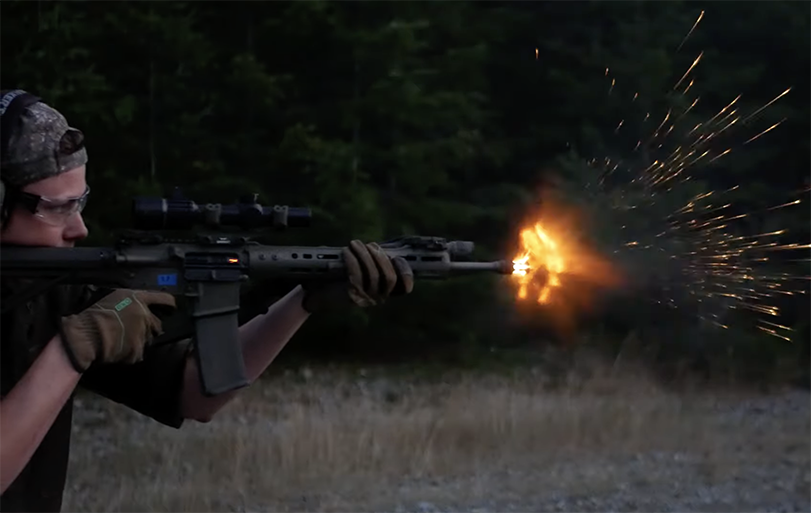 muzzle flash