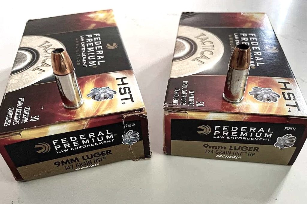 Federal HST JHP personal defense ammunition
