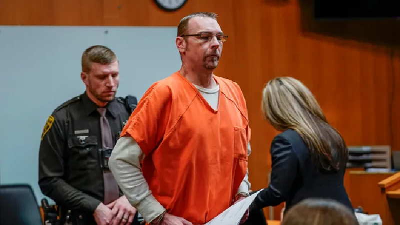 James Crumbley in court