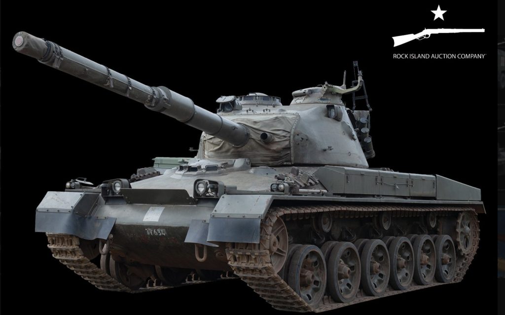 Rock Island auction tank