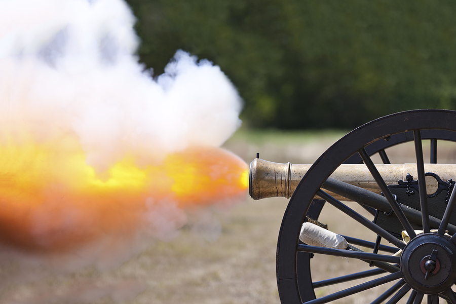 civil war cannon