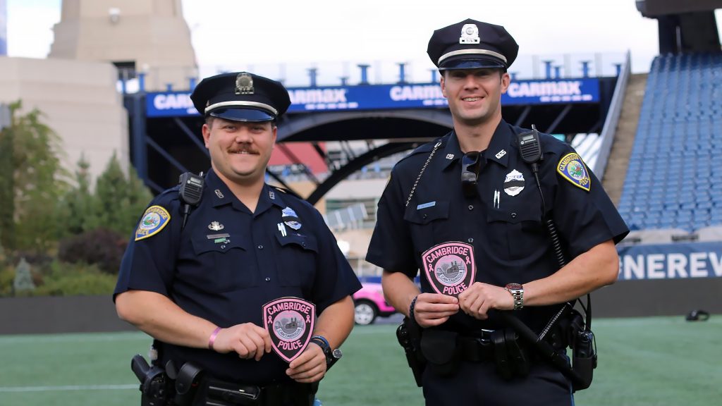 Cambridge, Mass police officers