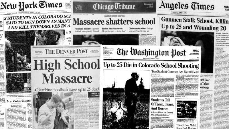 columbine headlines