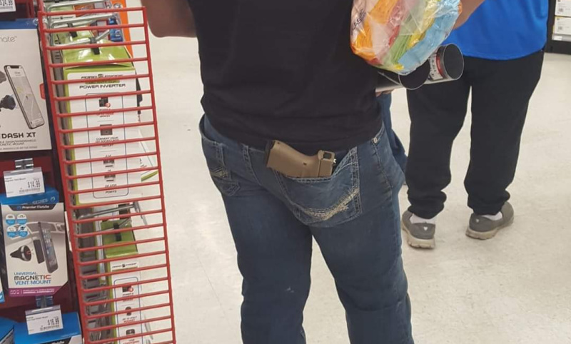 open carry in back pocket