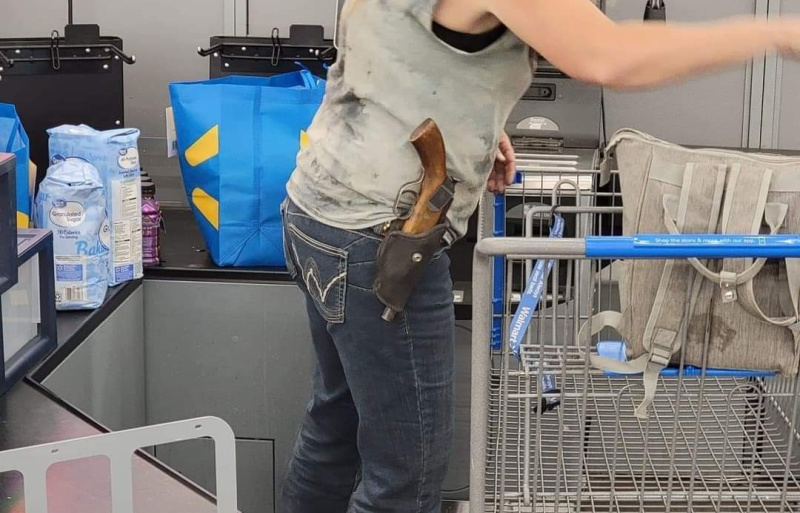open carrier at walmart