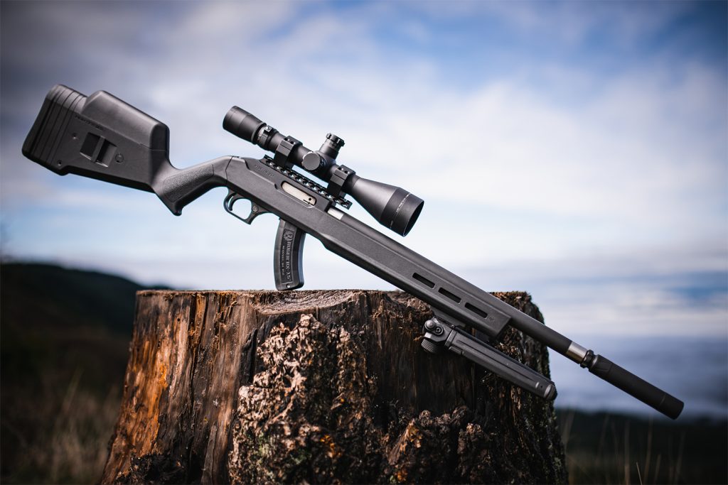 Ruger 10/22 suppressed silencer