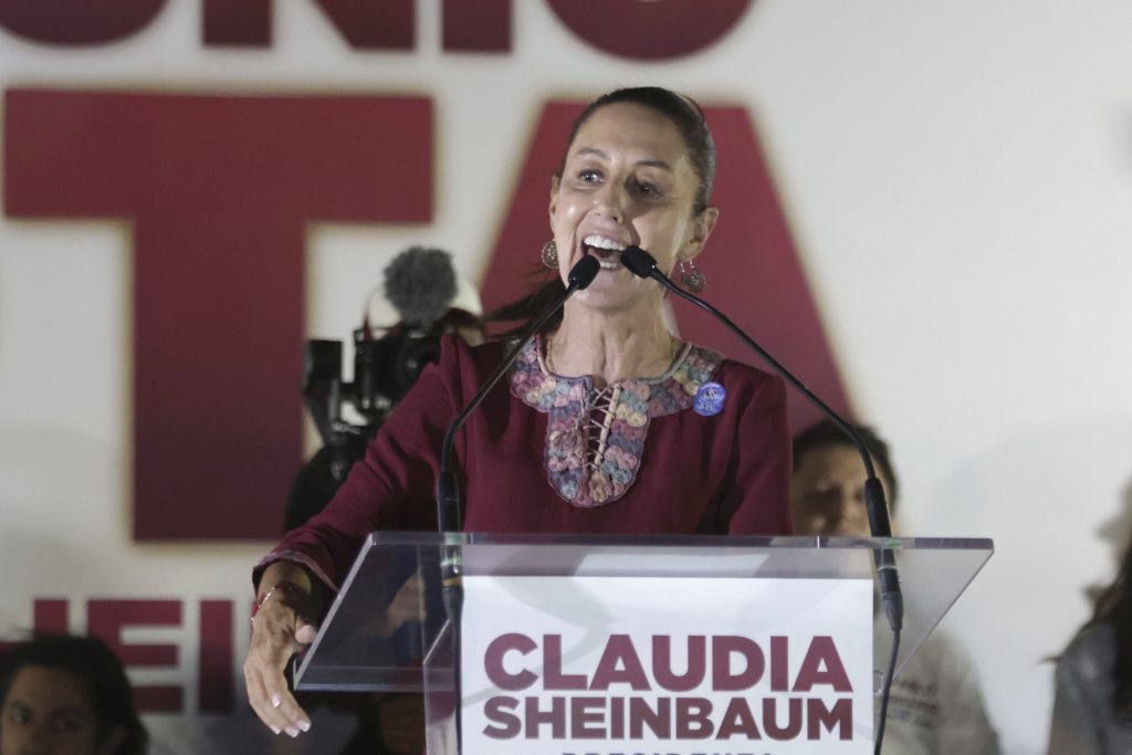 Mexico's Presidential Claudia Sheinbaum 