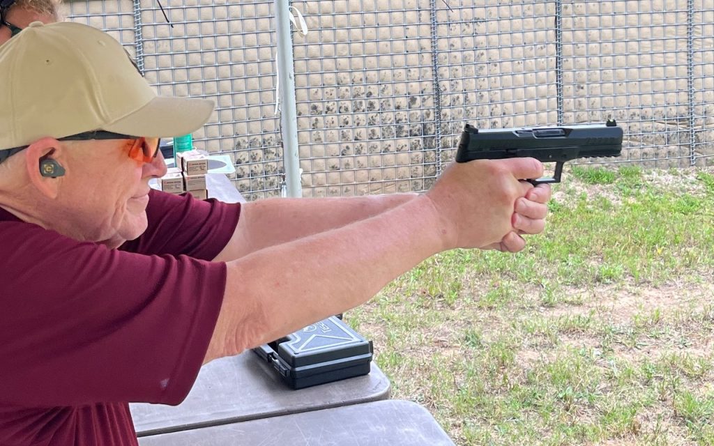Shooting the Tisas 5.7 pistol