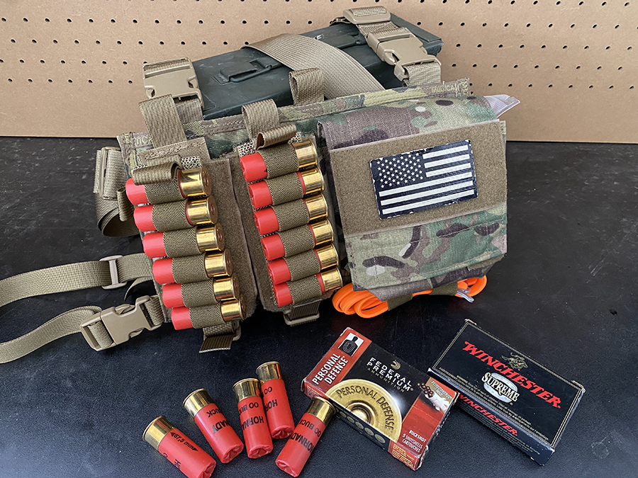 Training with a 12 gauge shotgun