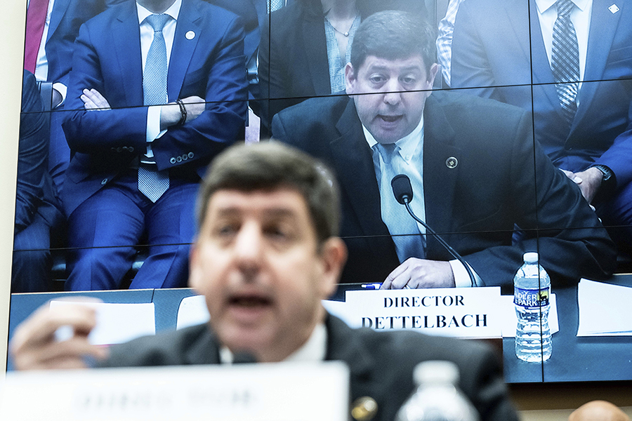 ATF Director Steven Dettelbach at a Congressional Hearing