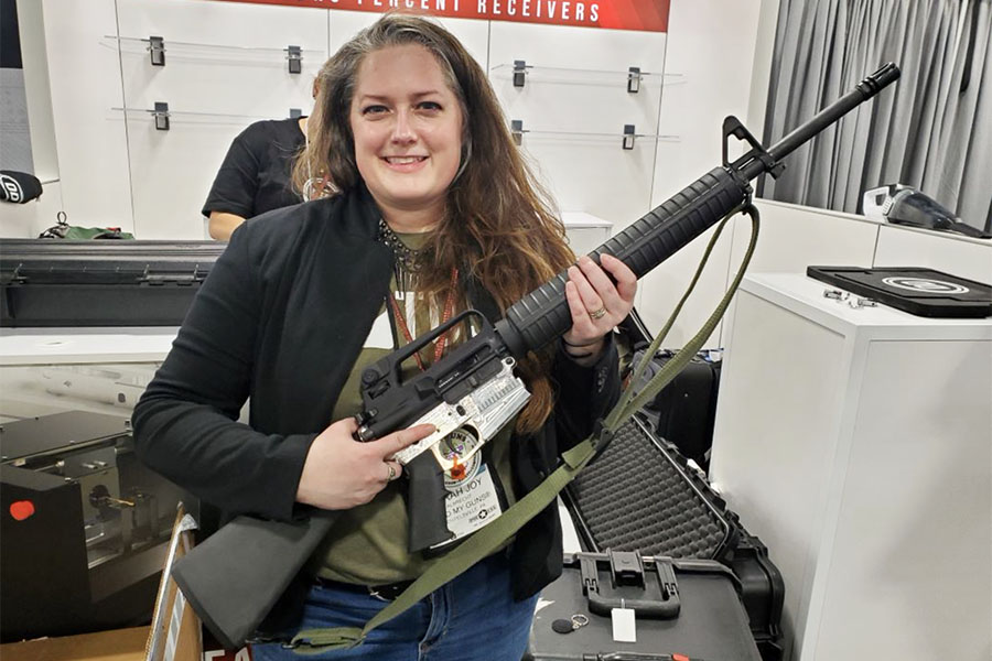 Hold My Guns founder Sarah Joy Albrecht