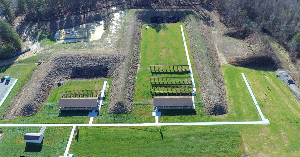 outdoor rifle shooting range