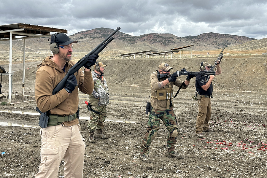 martial defensive shotgun training range