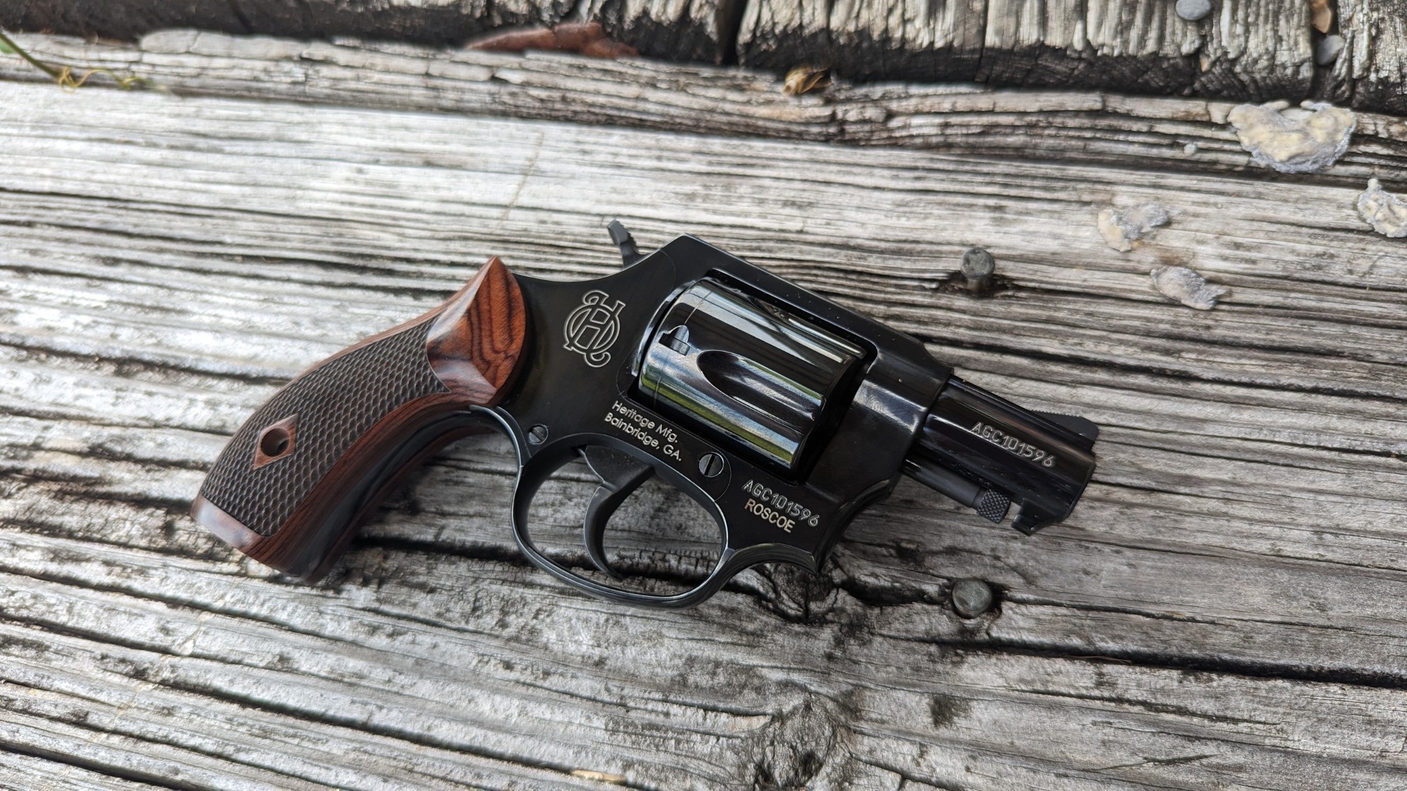 Heritage Manufacturing Roscoe .38 revolver