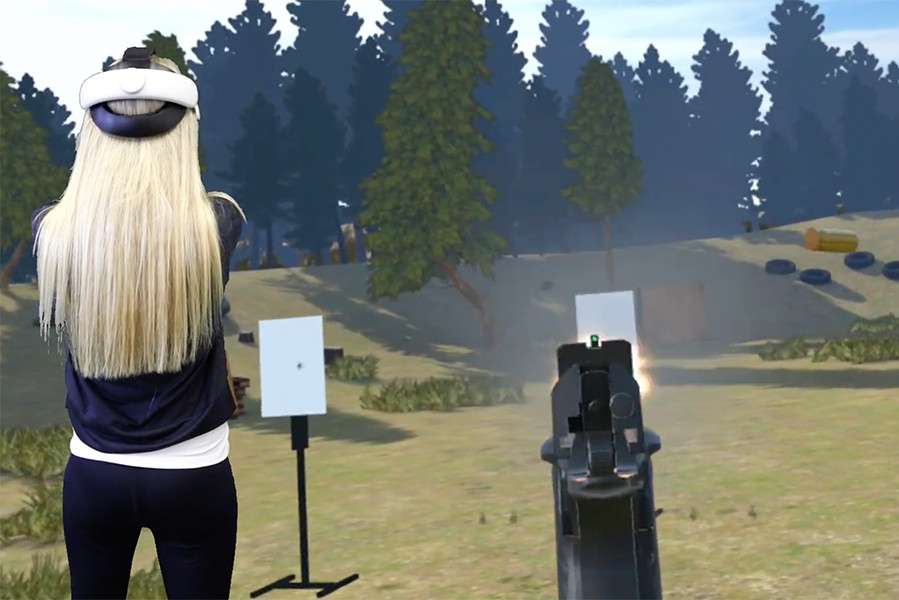 ACE VR virtual reality firearm competition training