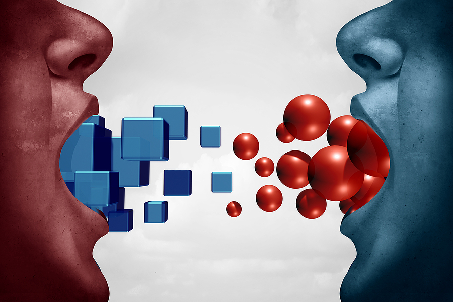 red blue divide politics argument 