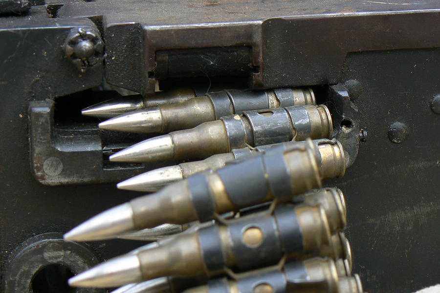 machine gun belt fed