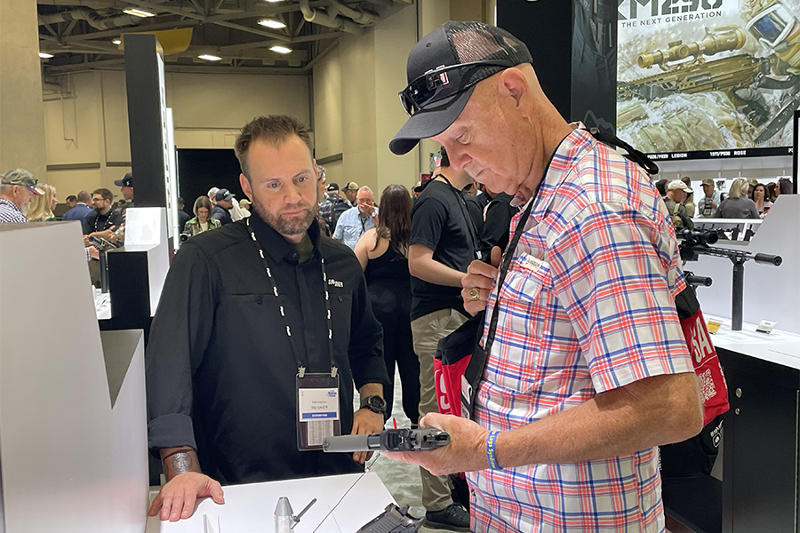 NRA SIG SAUER booth gun 