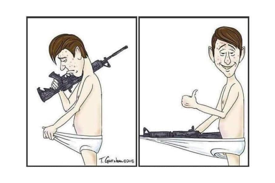 Tom Garrahan penis cartoon