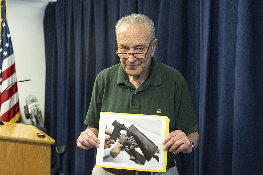 Senator Chuck Schumer bump stock ban