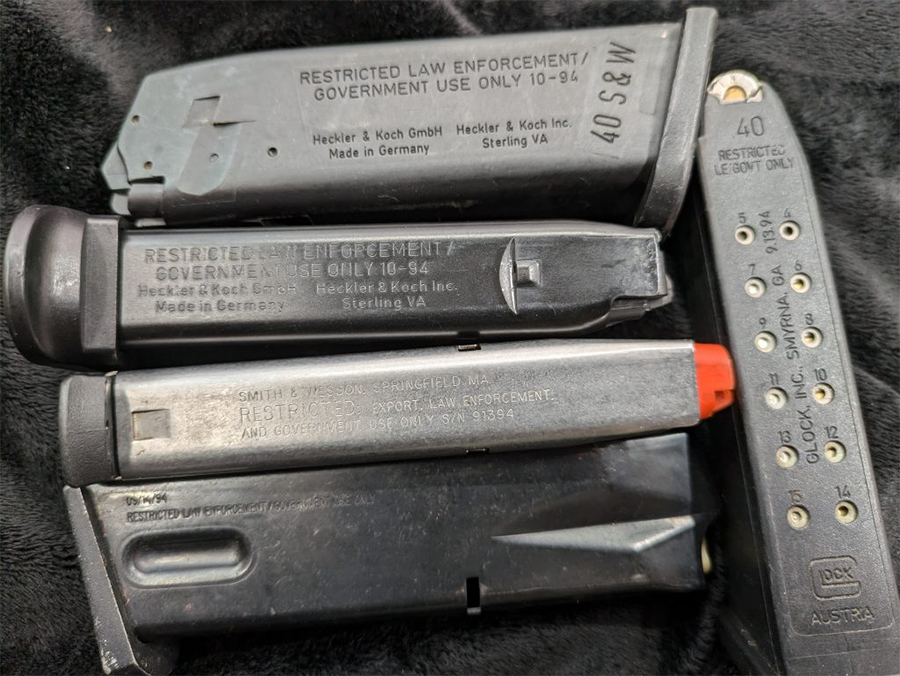 restricted use LEO magazines