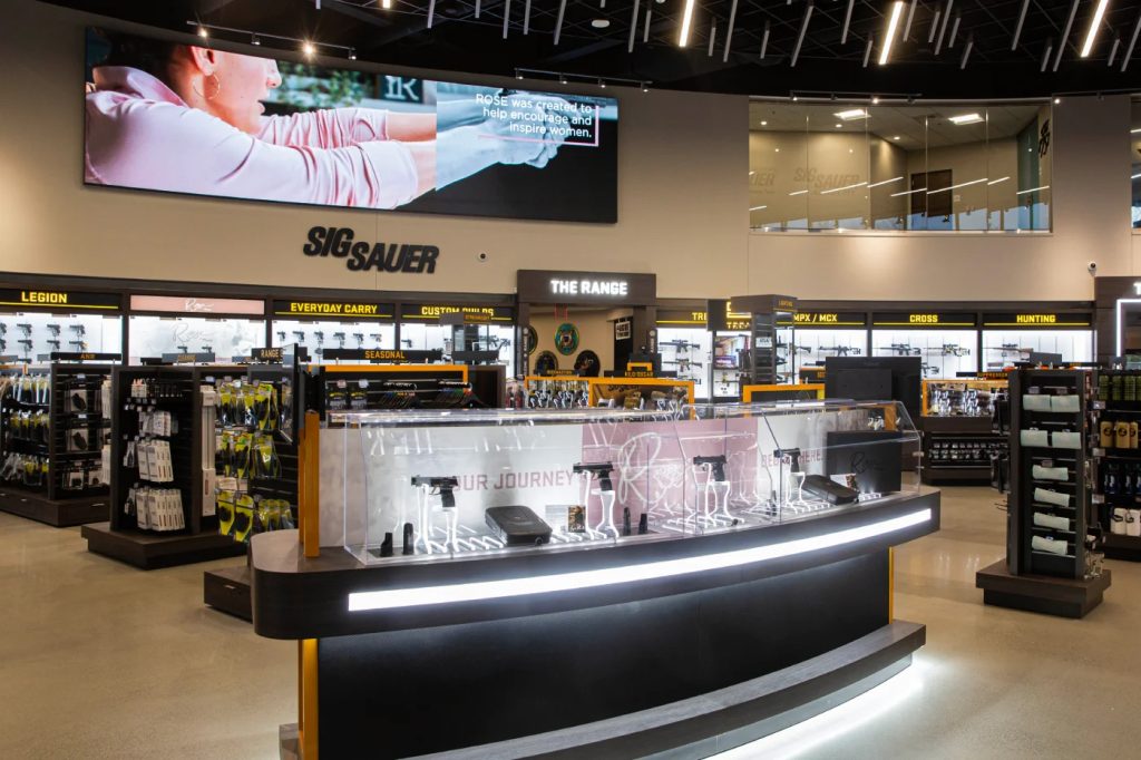 The SIG SAUER flagship store at the SIG SAUER Academy in Epping, New Hampshire