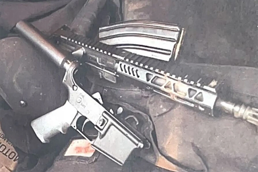 NYDP New York City Bronx AR-15 evidence photo