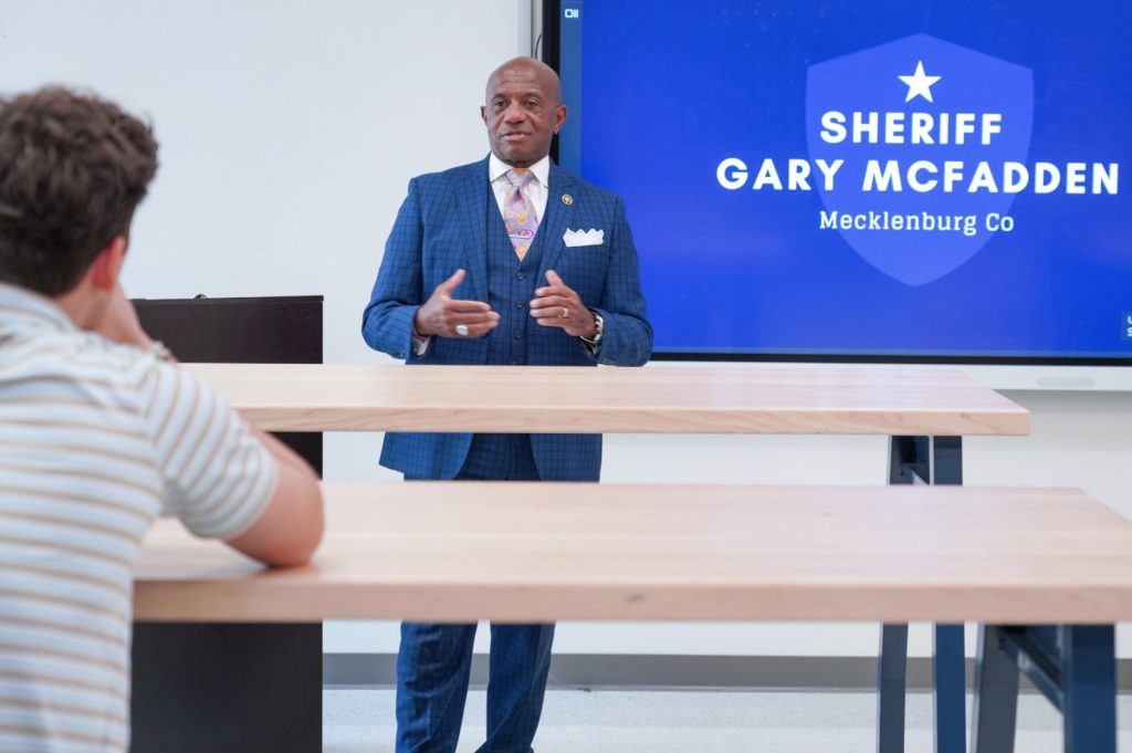 Mecklenburg County Sheriff Garry McFadden