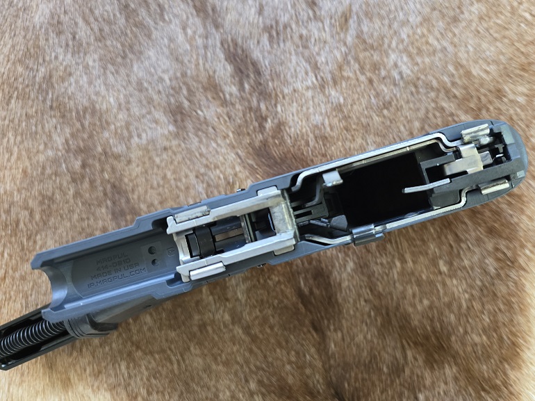 Riger RXM modular 9mm pistol GLOCK magazine