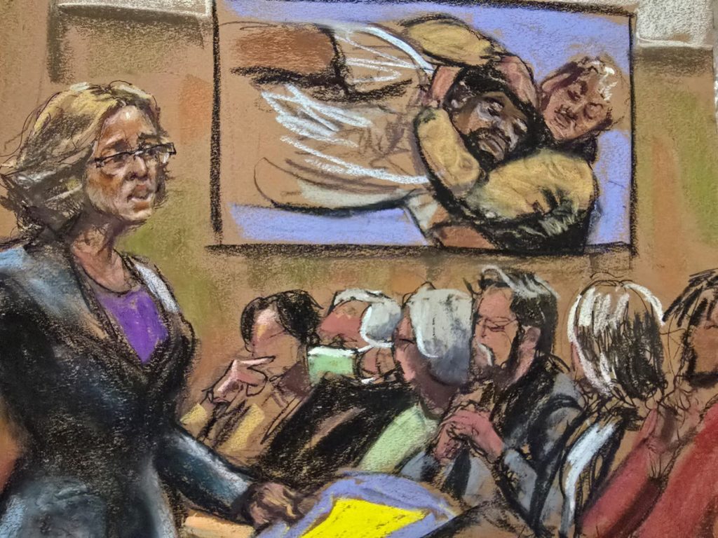 Daniel Penny trial jury sketch