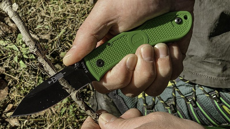 KA-BAR Dozier Folding Hunter EDC knife 