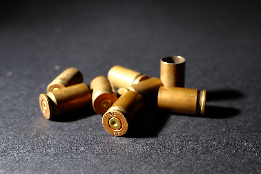 9mm shell bullet casings