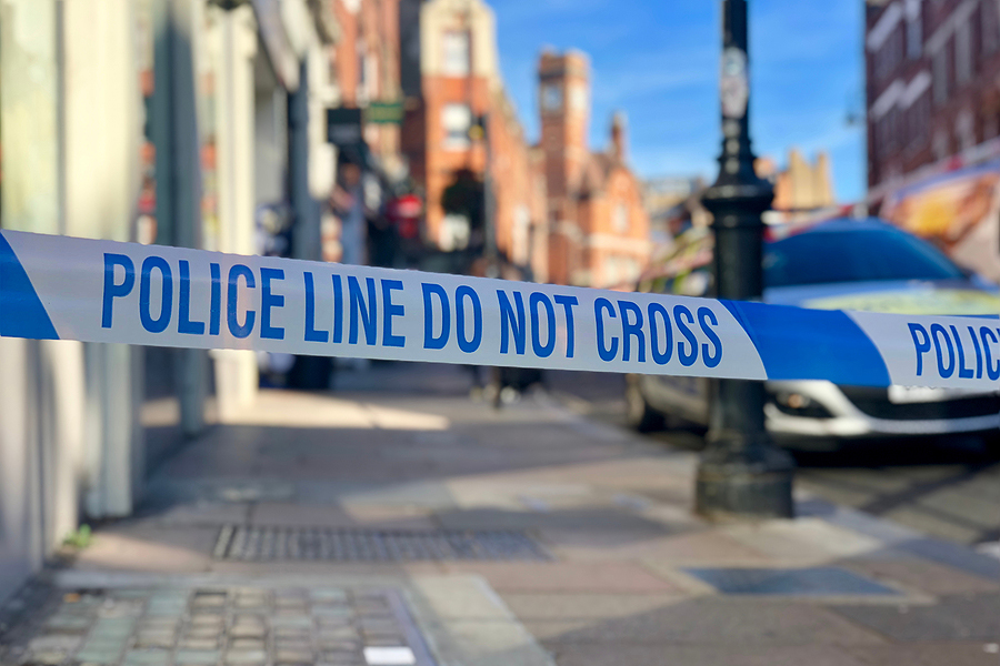 crime scene police line