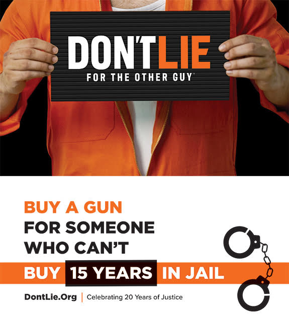 don't lie for the other guy nssf