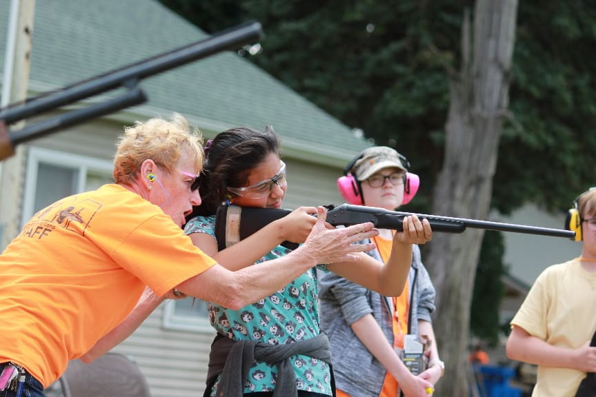 Guns Save Life kids shooting camp