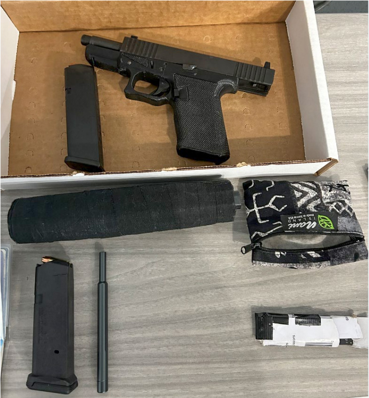 Luigi Mangione gun silencer suppressor 3D