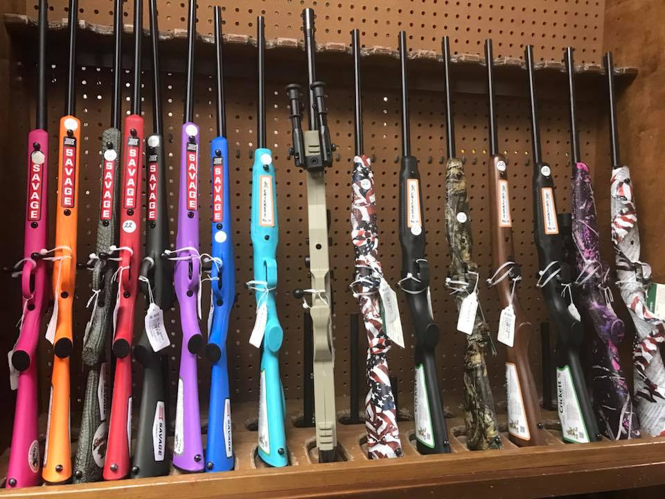 rifles color kids savage cricket