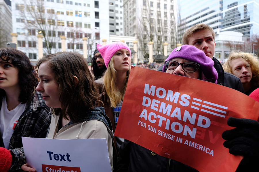 Moms Demand Action protest