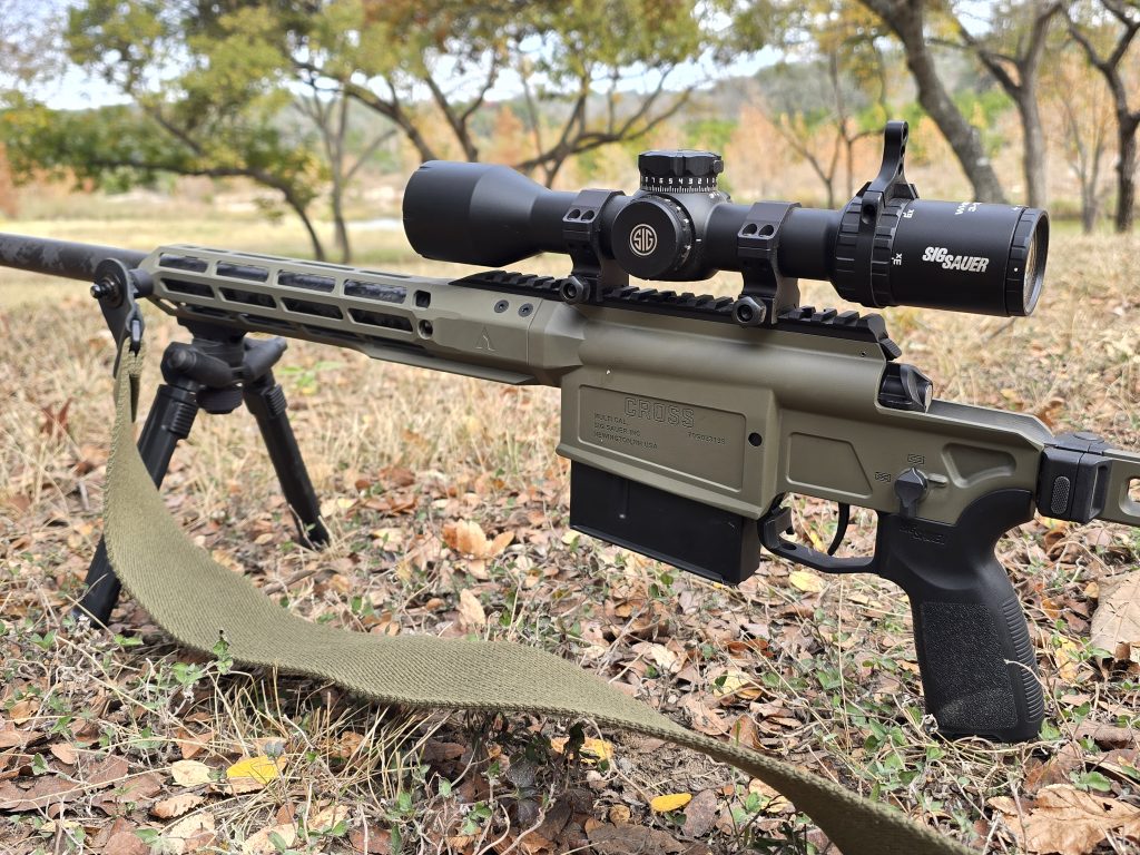 SIG SAUER CROSS SAWTOOTH hunting precision rifle 