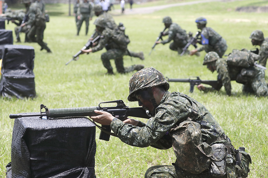 Taiwan military training