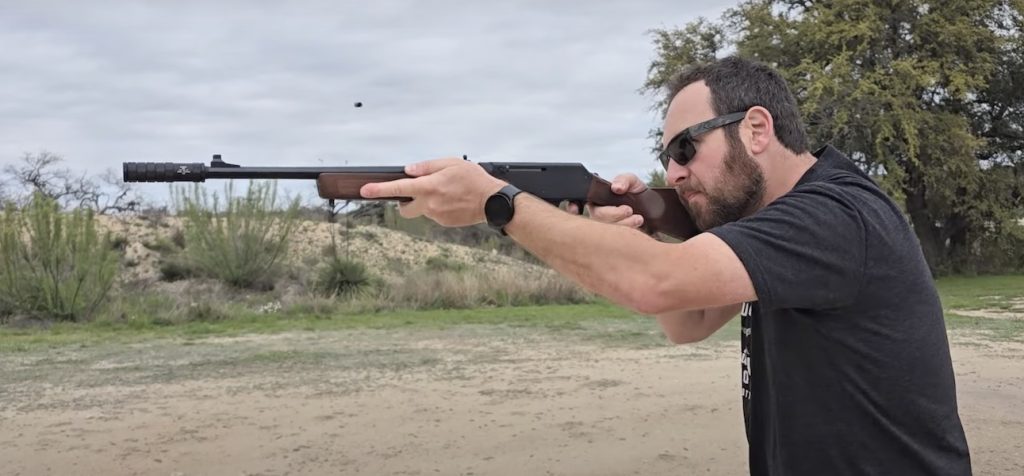 Henry Homesteader rifle, JK Armament CCX suppressor