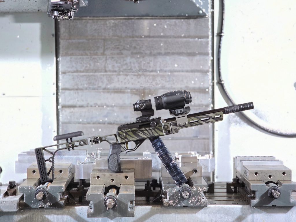 Black Collar Arms Piglet 10/22 chassis