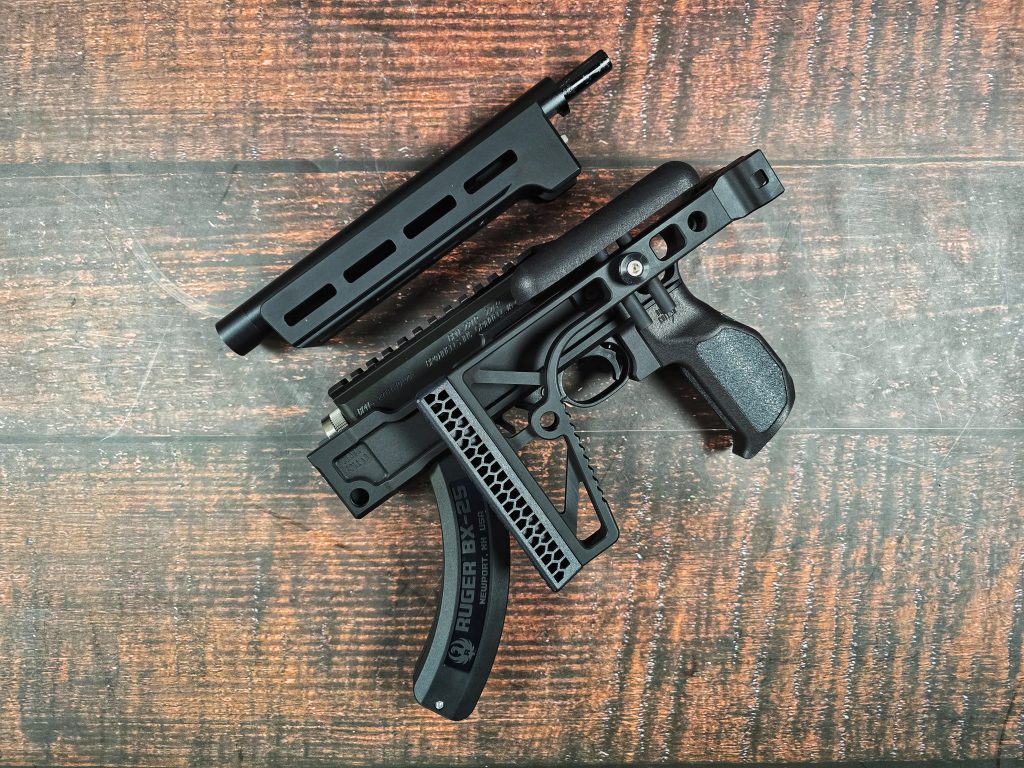 Black Collar Arms Piglet 10/22 chassis