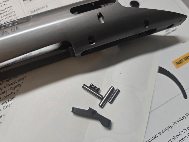 Bergara premier action barreled actions rifle build