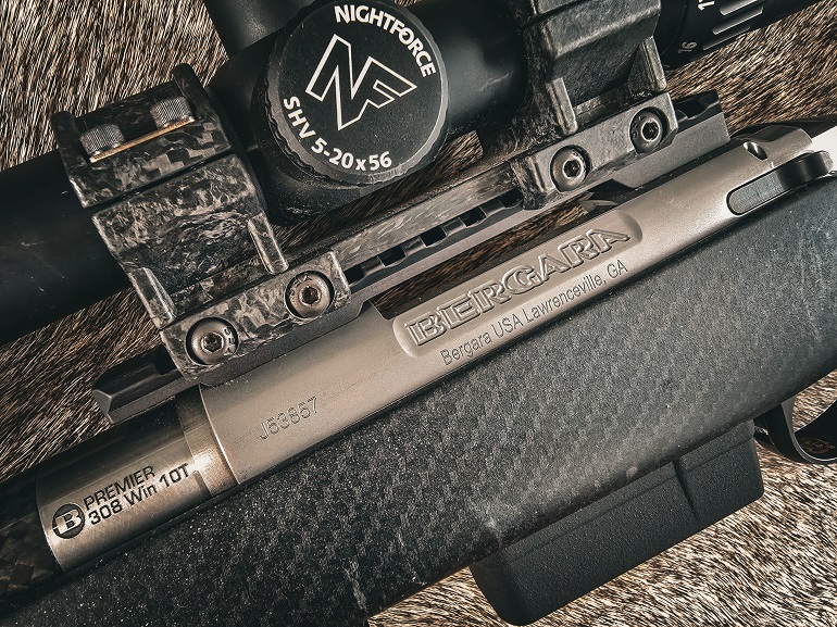 Bergara premier action barreled actions rifle build
