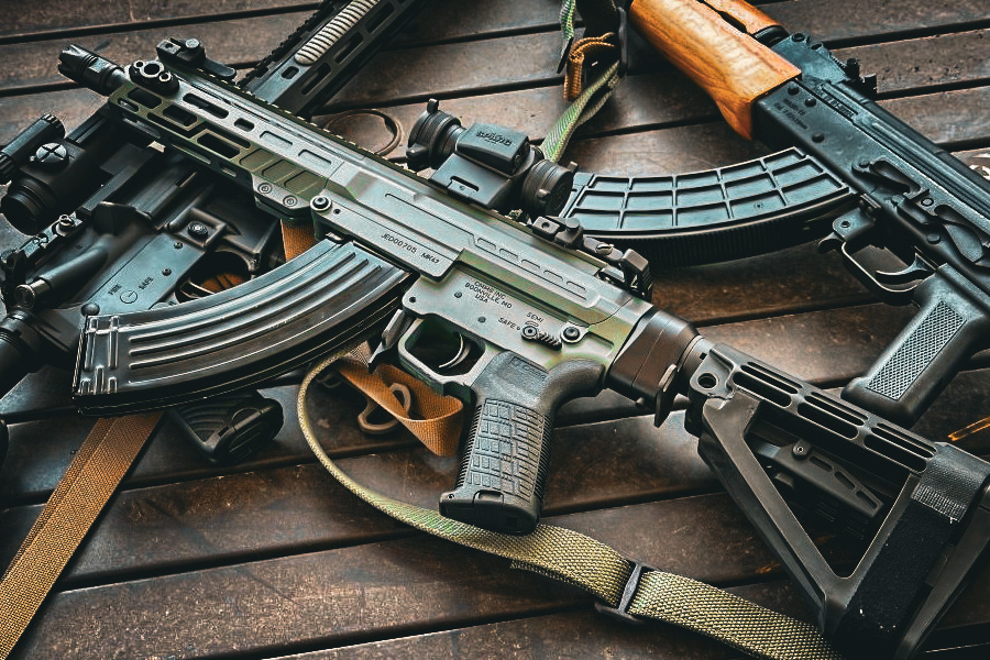 CMMG Mk47 Banshee Mutant rifle