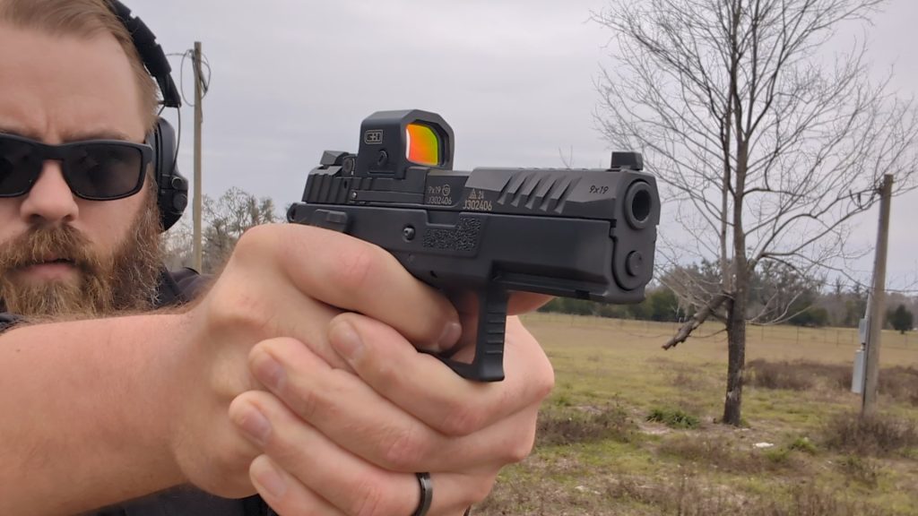 c&h edc enclosed red dot sight